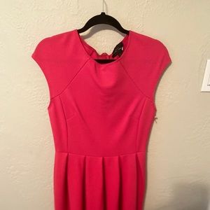 Gorgeous fuchsia form fitting dress